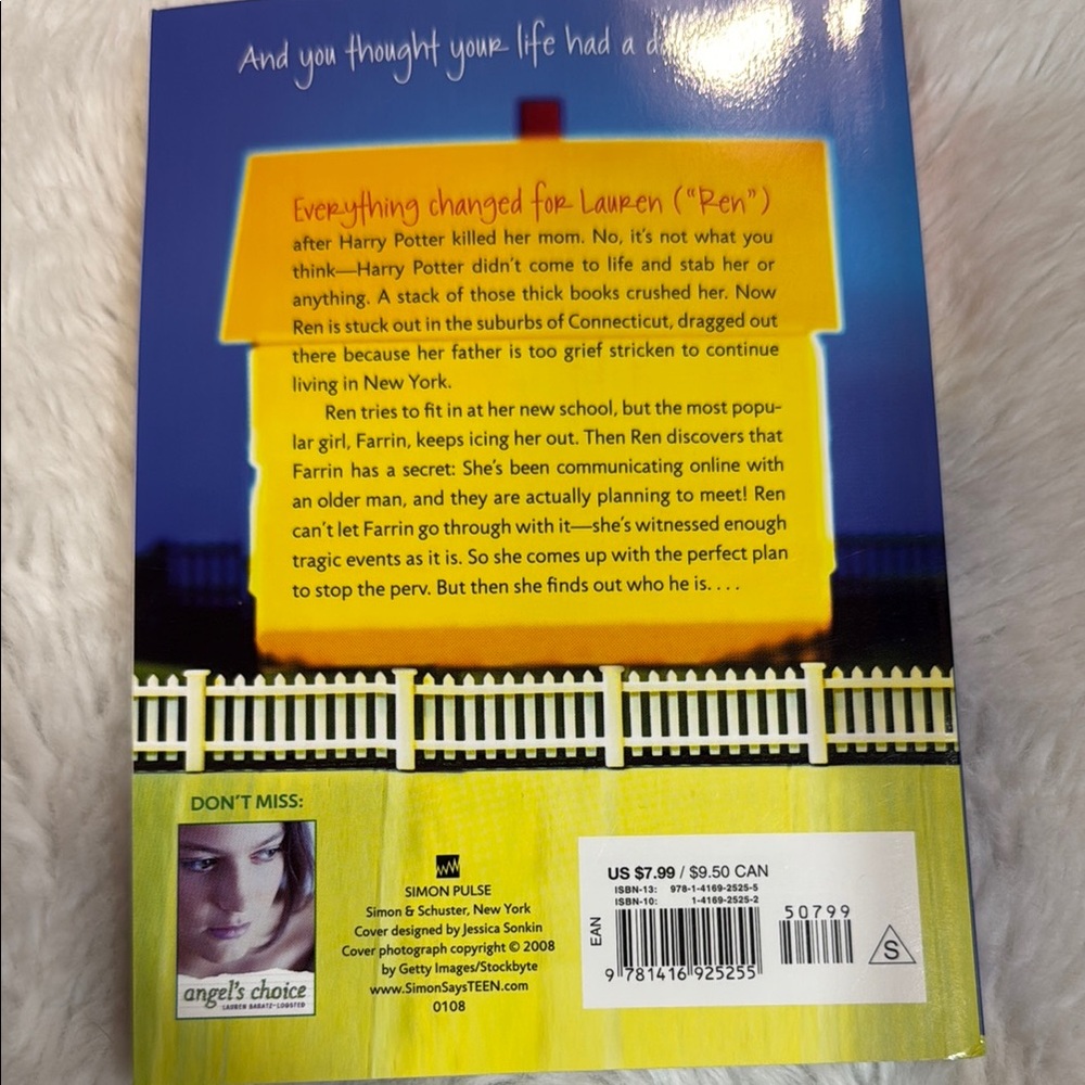 Yellow House Decorative Book by - Picture 2 of 2